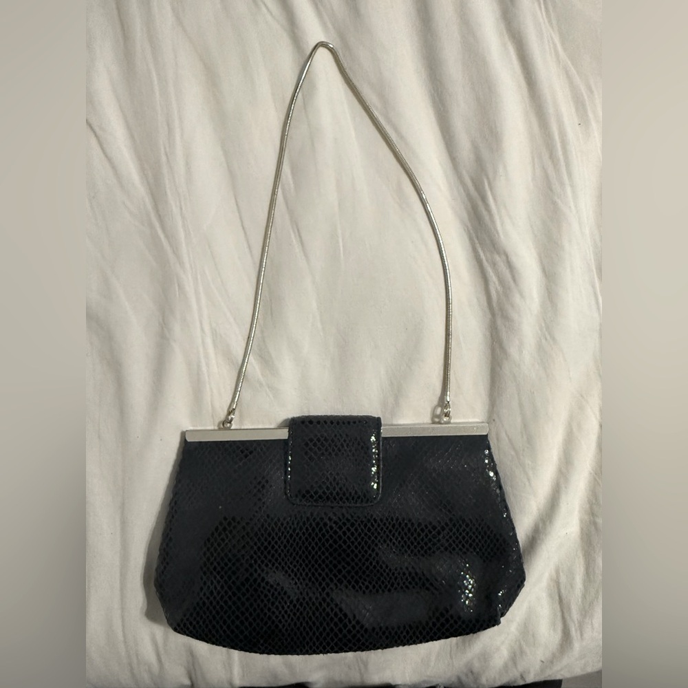 Banana Republic Black Sequin Clutch